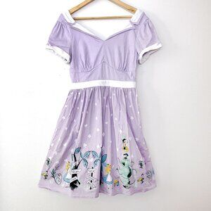 Hot Topic Disney Alice in Wonderland Tea Party Retro Dress